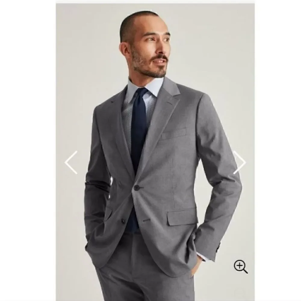 Bonobos Daily Grind Slim Wool Suit Jacket 44R